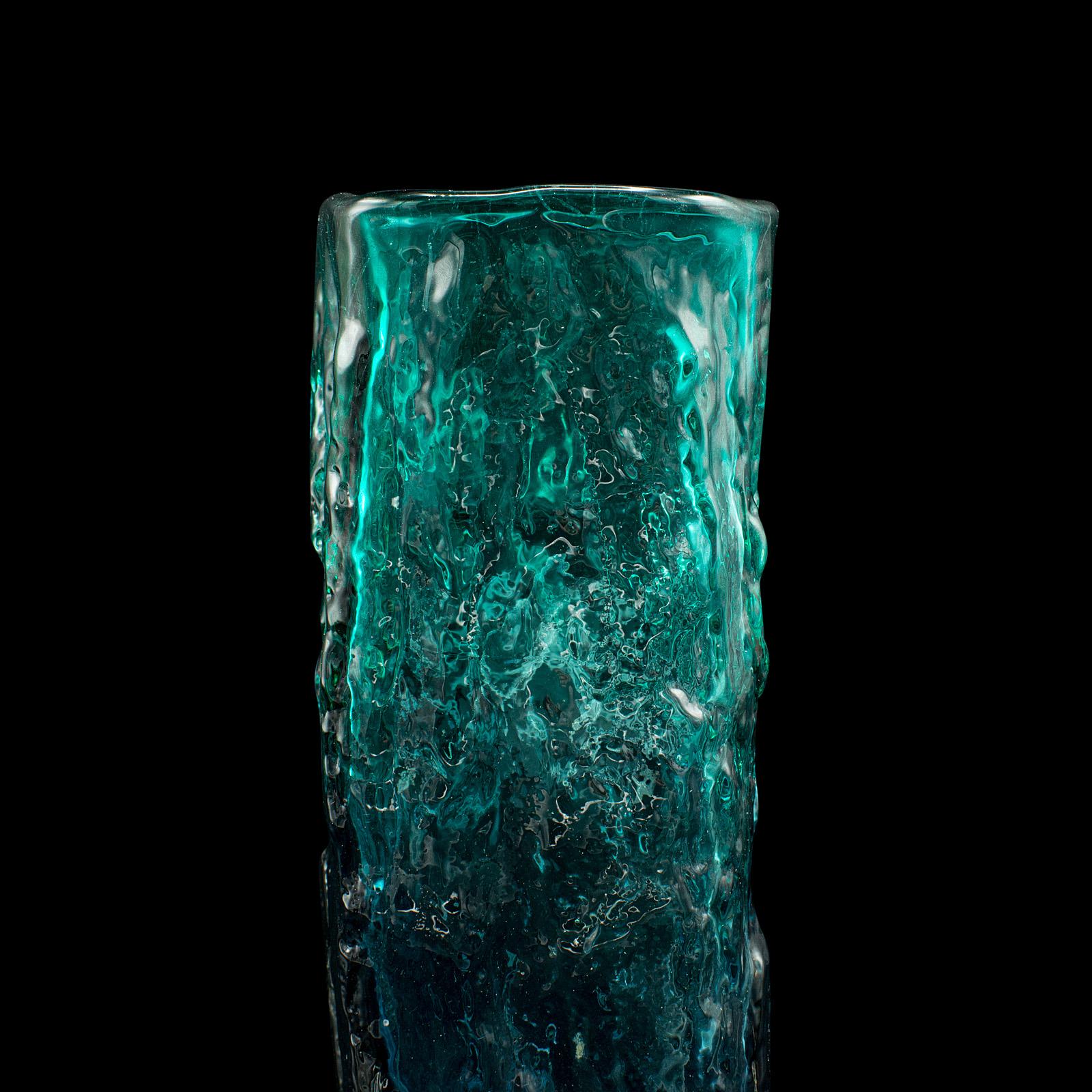 Vintage Decorative Posy Vase, Italian, Art Glass, Flower Jar, Mid 20th Century For Sale 4