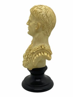 Vintage Decorative Roman or Greek Bust Statue, 1960s