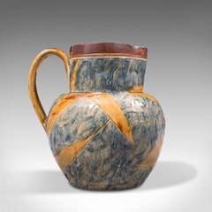 Vintage Decorative Serving Jug, English, Ceramic, Ornament, Royal Doulton, 1930