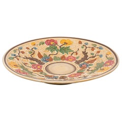 Plato Decorativo Vintage, Inglés, Cerámica, Plato, circa 1950