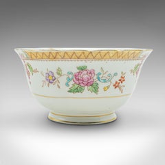 Vintage Decorative Sugar Bowl, English, Ceramic, Confectionary Dish, Mid Century