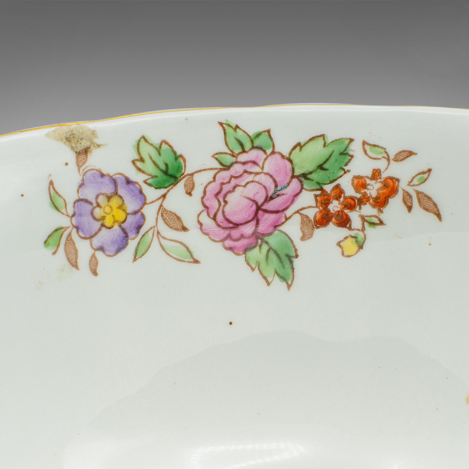 Azucarero Decorativo Vintage, Inglés, Cerámica, Plato Confitero, Mediados de Siglo en venta 2