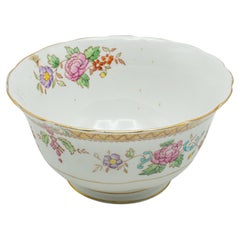 Azucarero Decorativo Vintage, Inglés, Cerámica, Plato Confitero, Mediados de Siglo