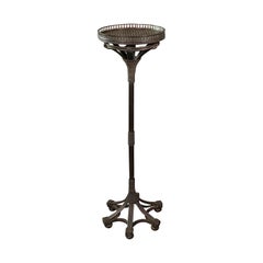 Torchere decorativa d'epoca, inglese, ottone, fioriera, jardiniere, circa 1960