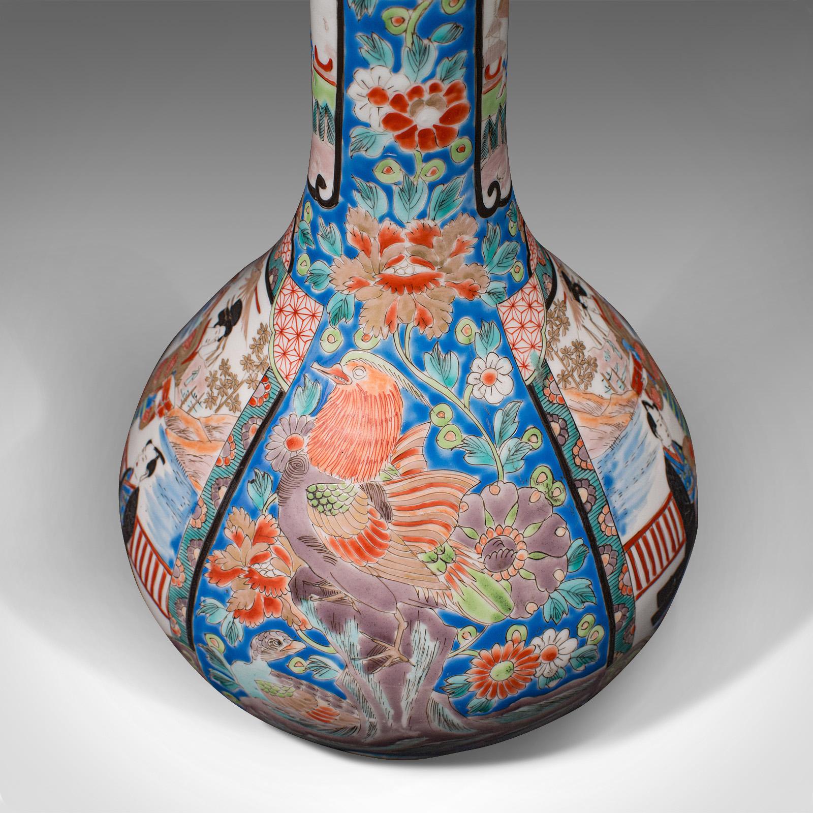 Vintage Decorative Vase, Chinese, Ceramic, Baluster, Stem, Posy, Art Deco, 1930 For Sale 6