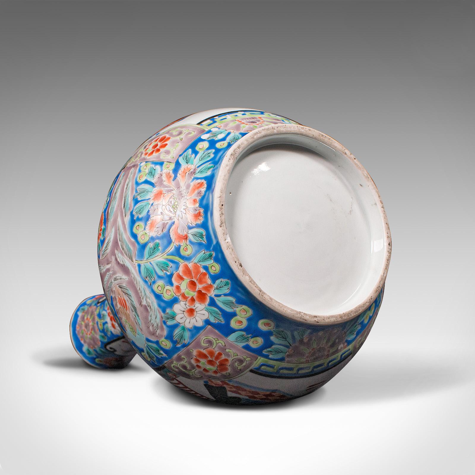 Vintage Decorative Vase, Chinese, Ceramic, Baluster, Stem, Posy, Art Deco, 1930 For Sale 7