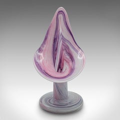 Vintage Decorative Vase, Continental, Art Glass, Posy Sleeve, Late 20th Century