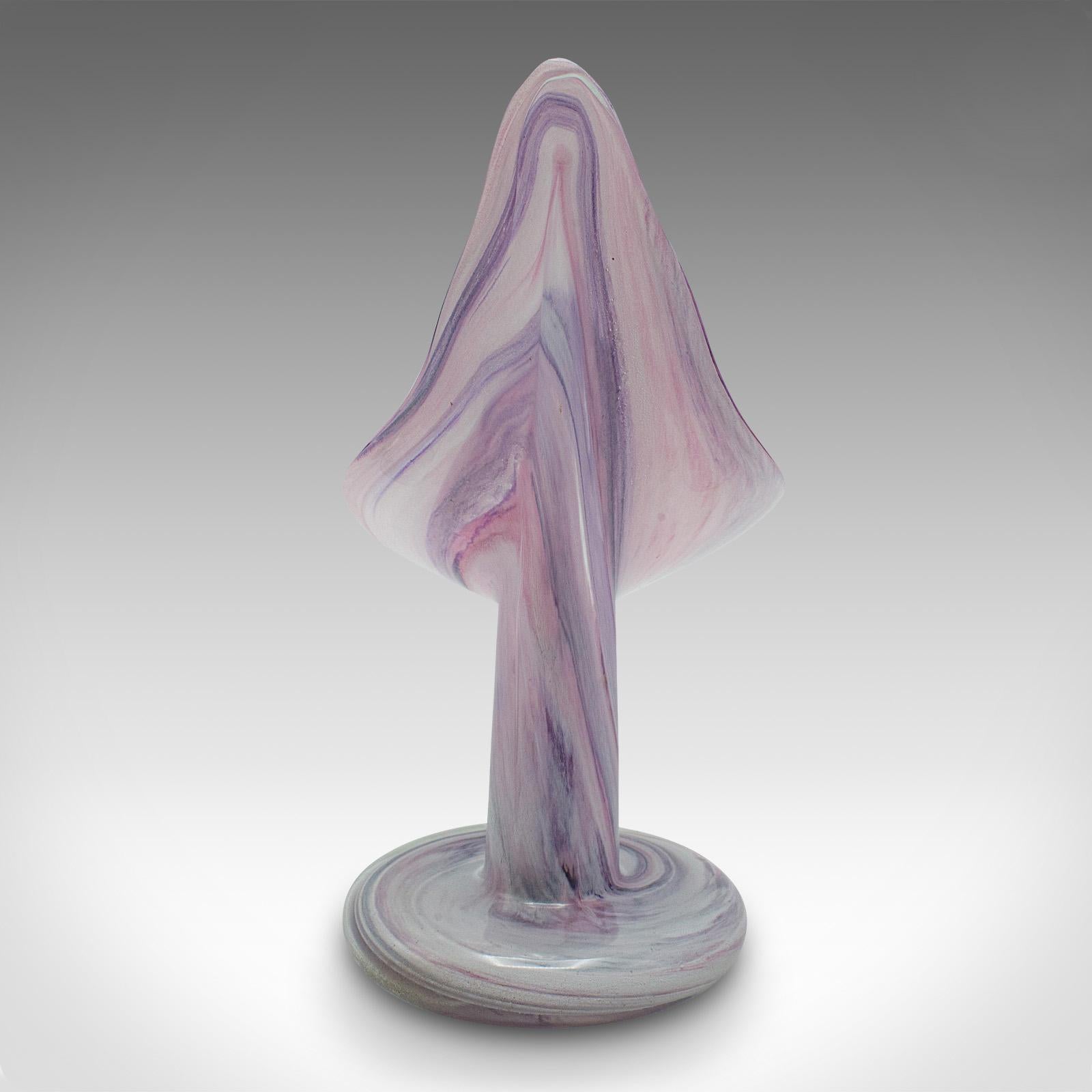 Vaso decorativo d'epoca, continentale, vetro artistico, manica di pose, fine XX secolo In condizioni buone in vendita a Hele, Devon, GB