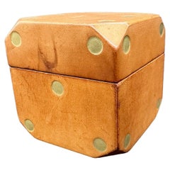 Vintage Decorative Wood Box Italy 1960s