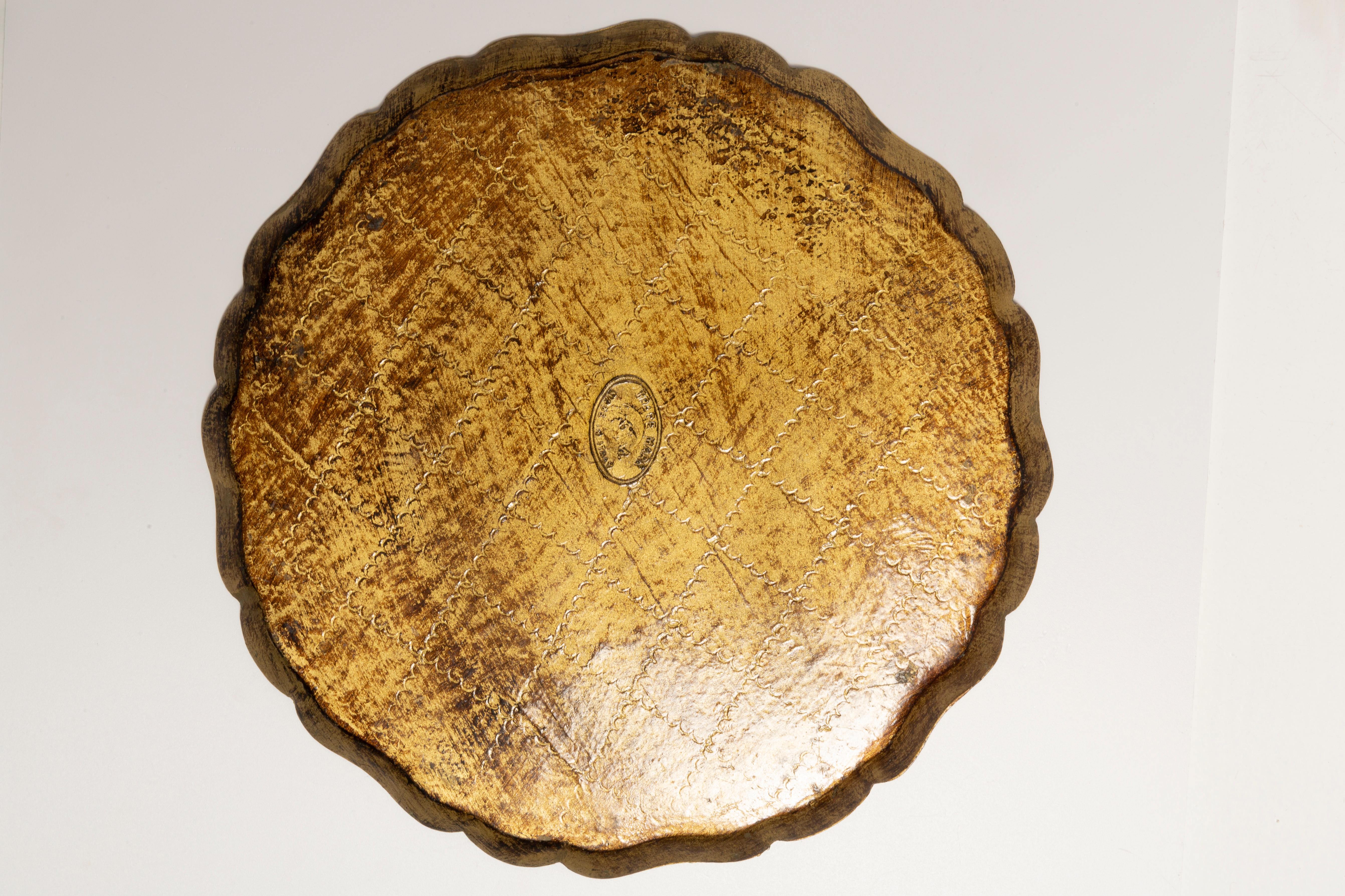 vintage wooden plates