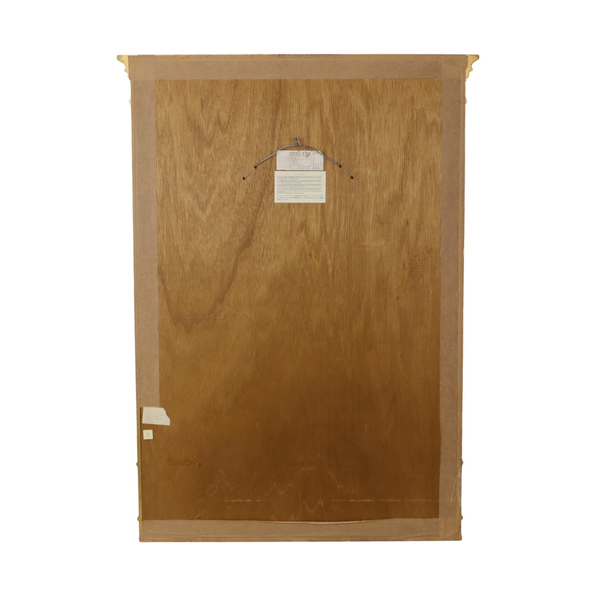 Miroir Vintage Deknudt Style Empire Doré 102cm 3