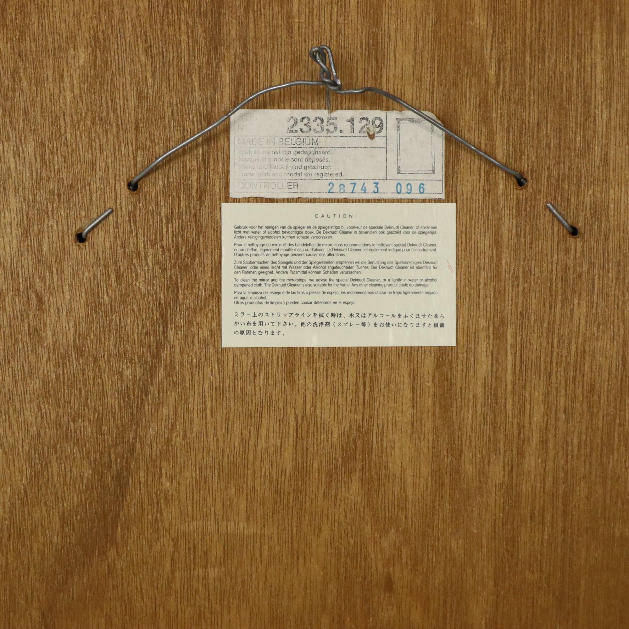 Miroir Vintage Deknudt Style Empire Doré 102cm 4