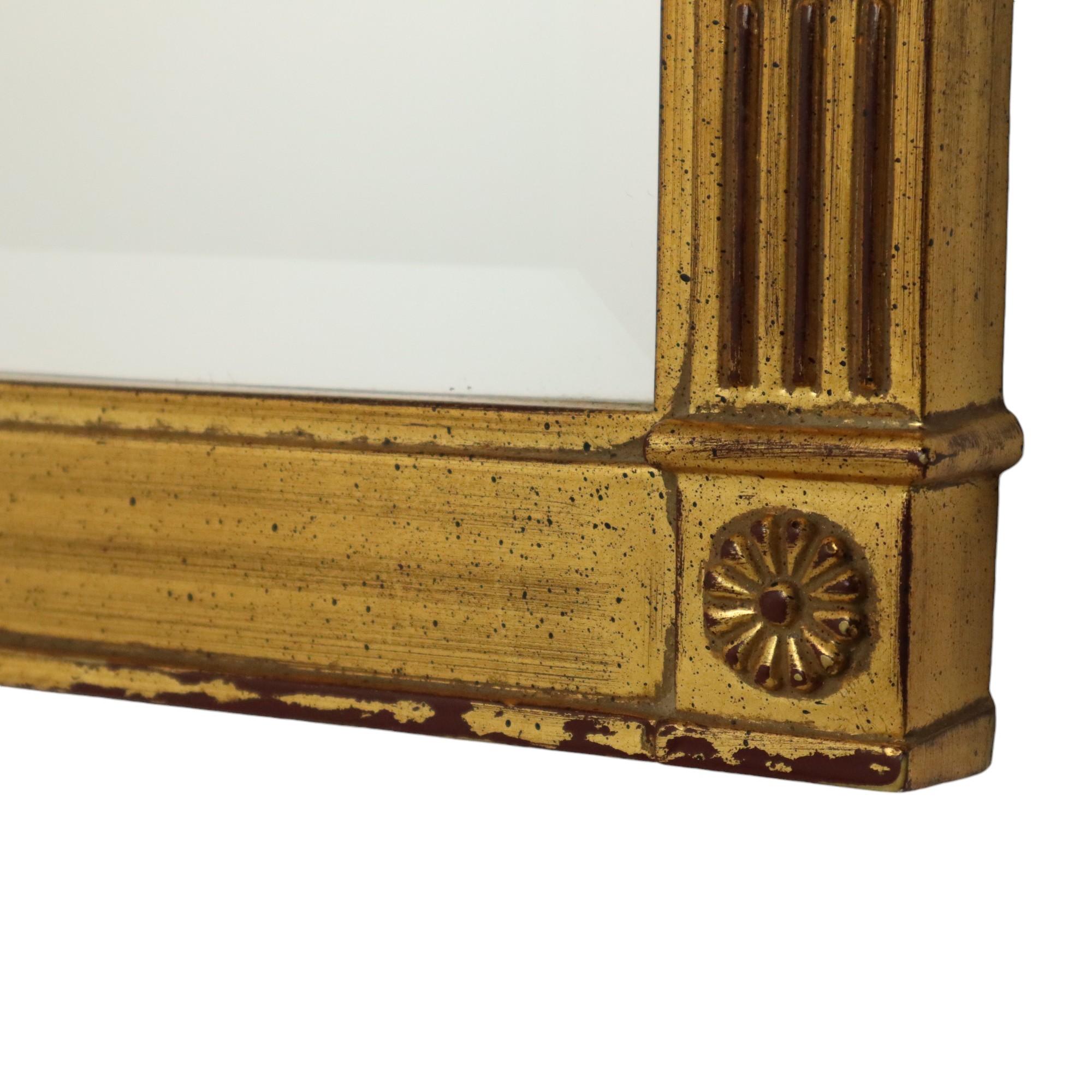 Miroir Vintage Deknudt Style Empire Doré 102cm 1
