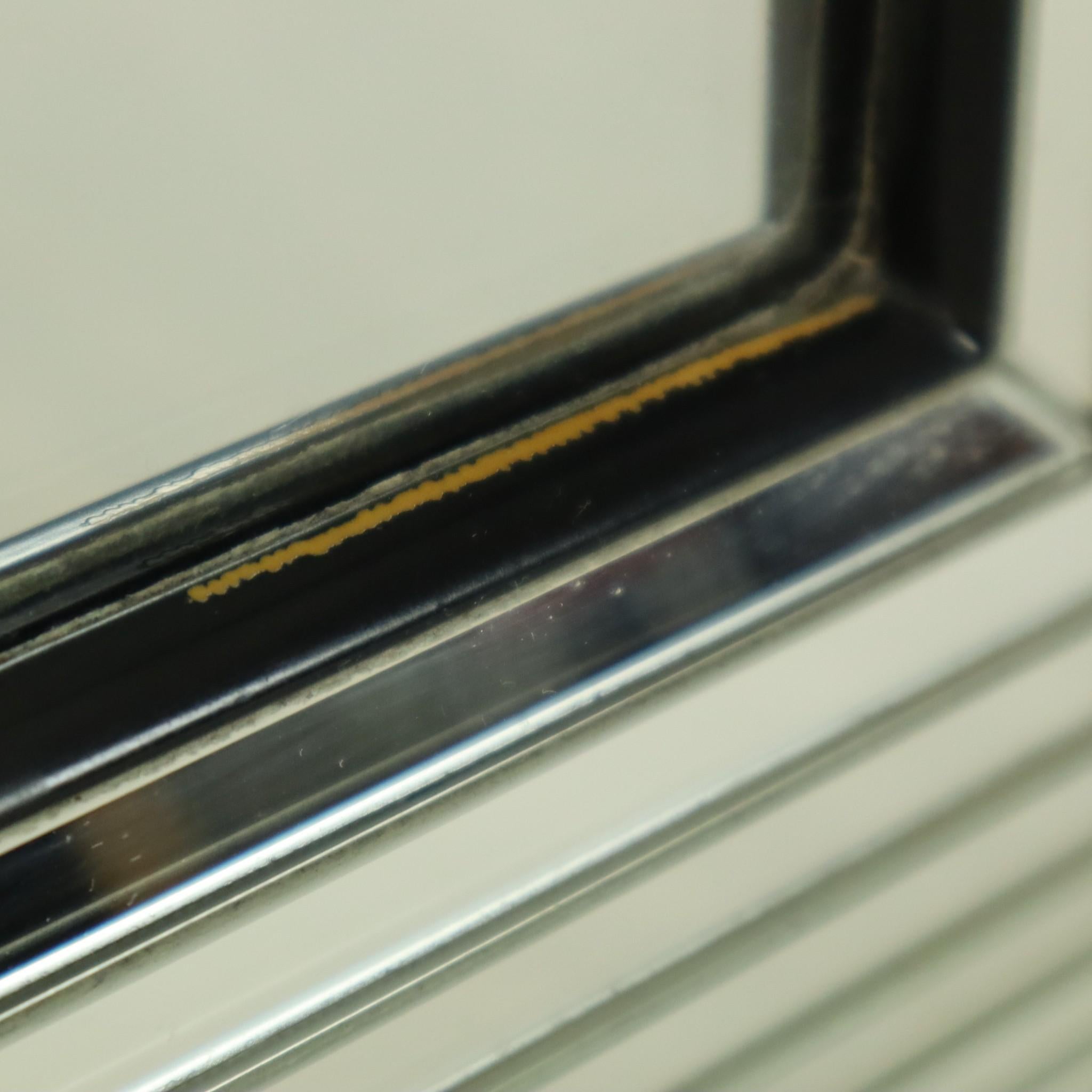 Vintage Deknudt Silber Hollywood Regency Spiegel 107cm im Angebot 5