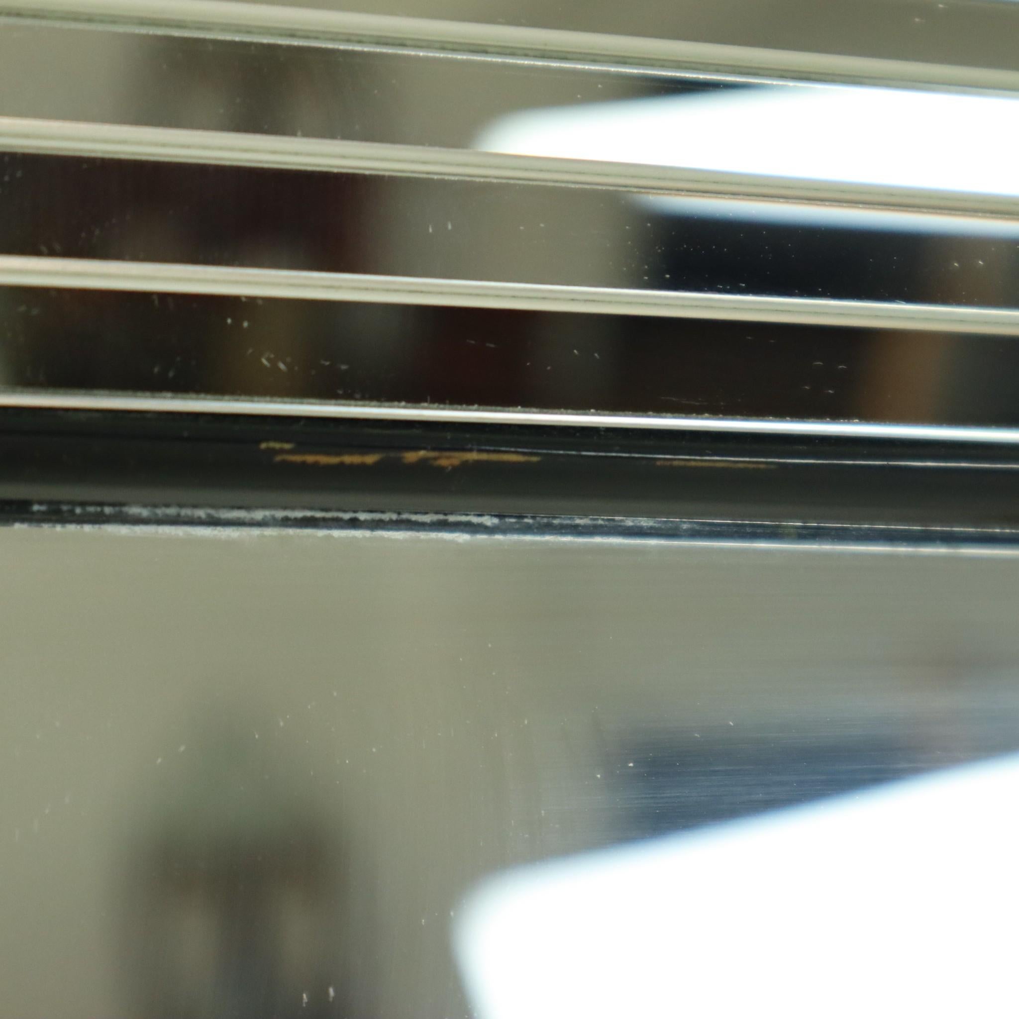 Vintage Deknudt Silber Hollywood Regency Spiegel 107cm im Angebot 7