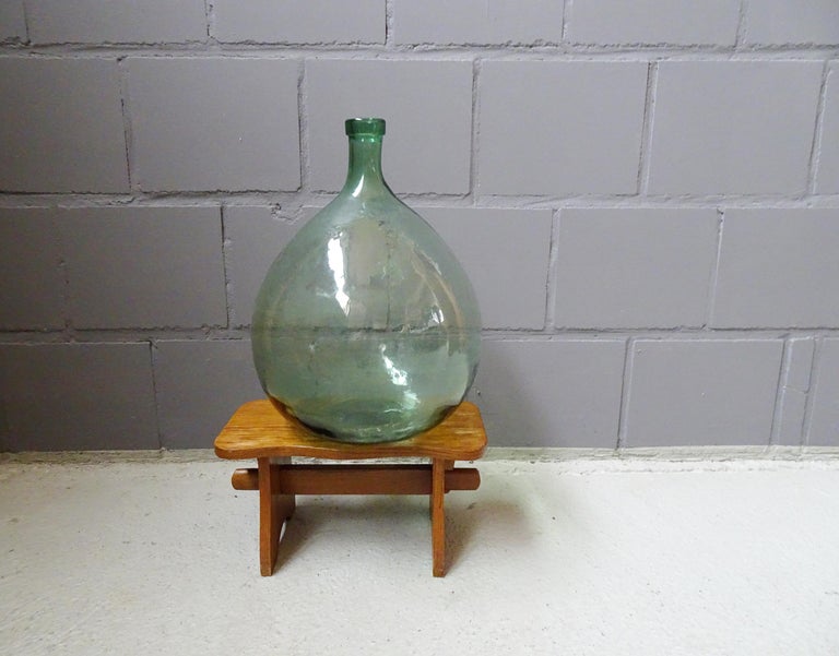 Vintage Demijohn Carboy Wine Balloon, Fermentation Bottle For Sale at