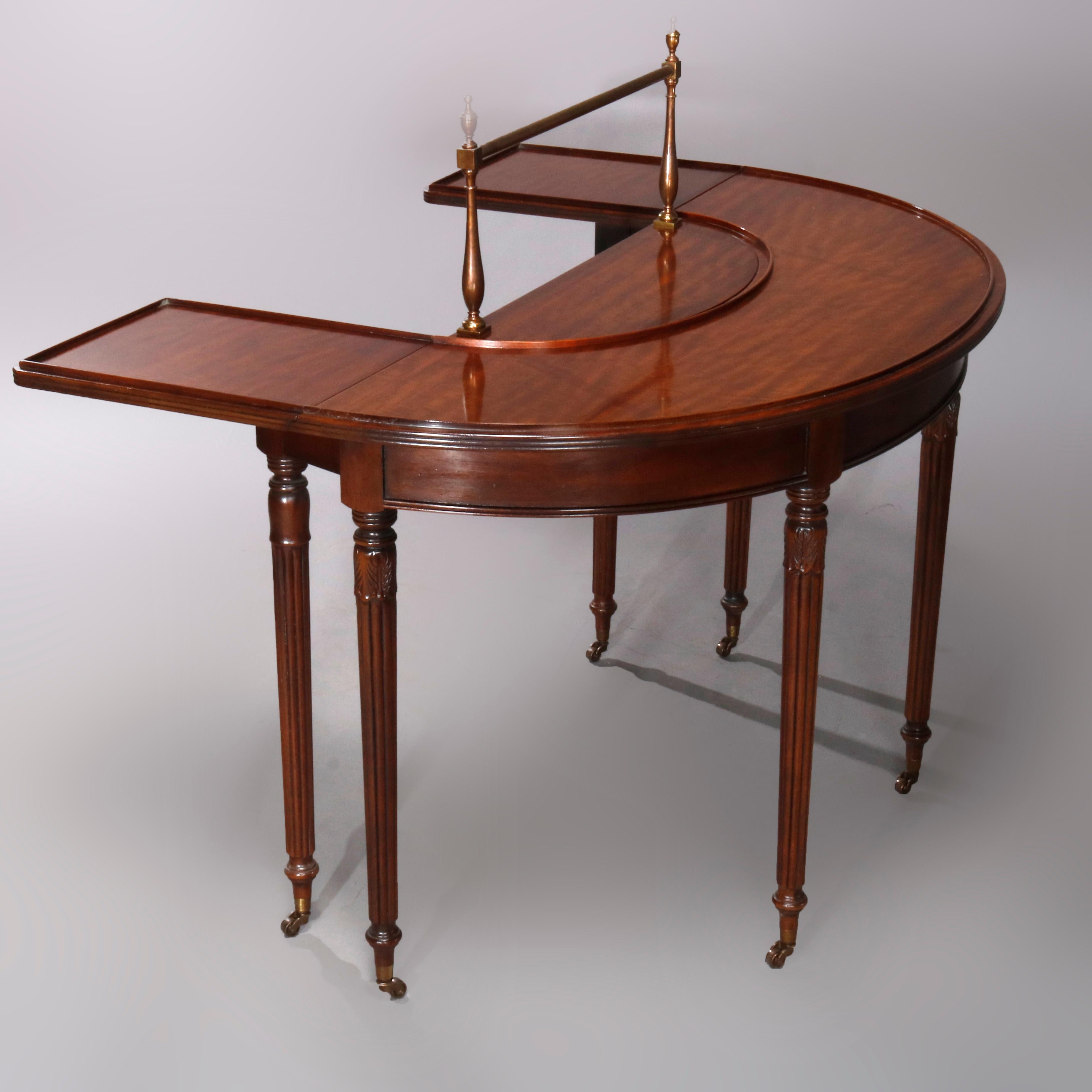 Vintage Demilune Wallace Nutting Collection Serving Table by Drexel, circa 1940 2