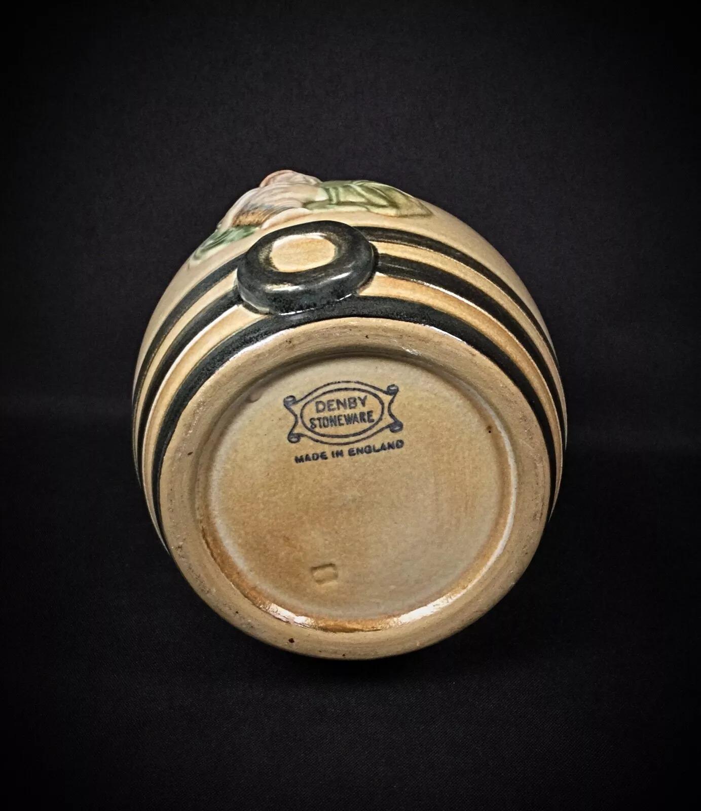 French Vintage Denby Stoneware Pot – Made in England - 2Y315 For Sale
