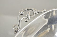 Vintage Denmark Gidom Fraberg Designed Silver Plated Trinket Candy Dish