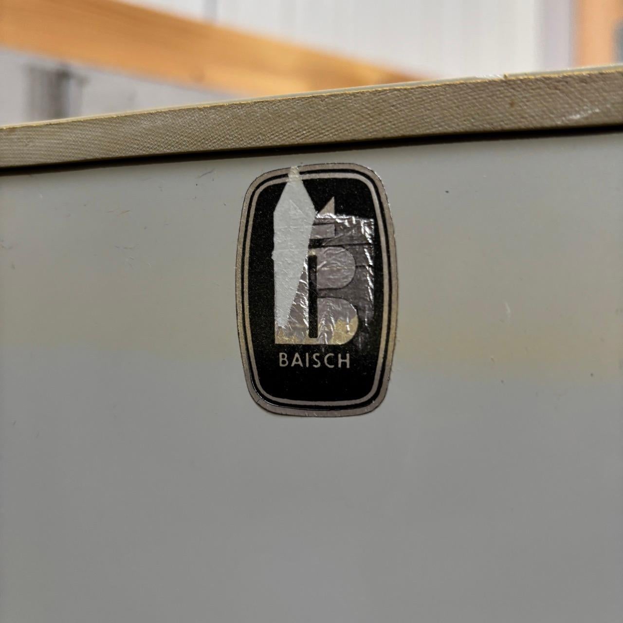Armoire de dentiste vintage  Baisch  Mid-Century  Jaune 5
