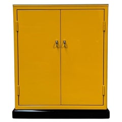 Vintage dentist cabinet  Baisch  Mid-Century  Yellow