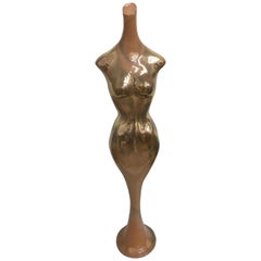 Vintage Department Store Mercury Finish Mannequin