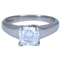 Vintage Derco Platinum Diamond Solitaire Engagement Ring 1.51ct GIA cert