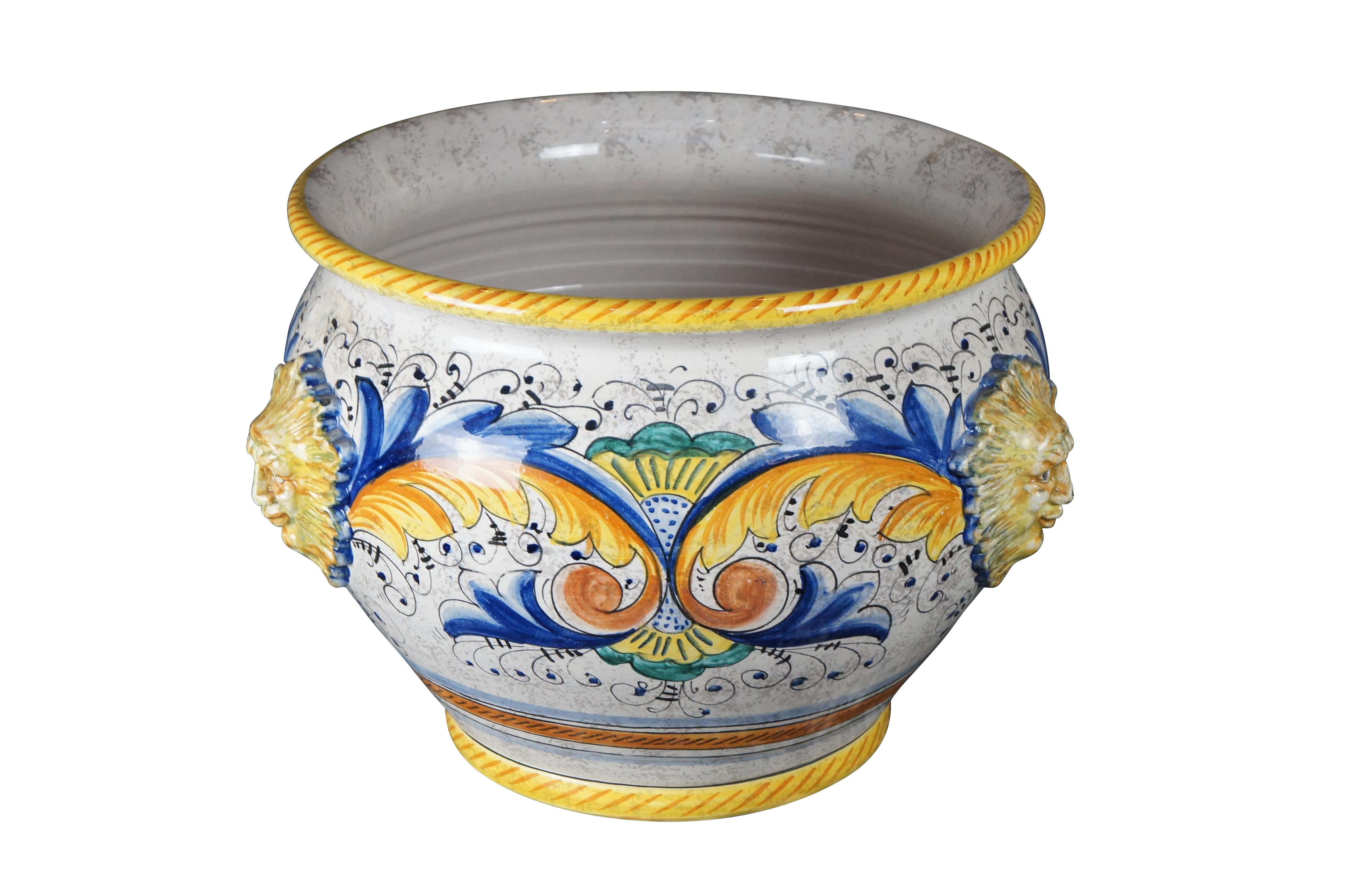 vintage deruta pottery