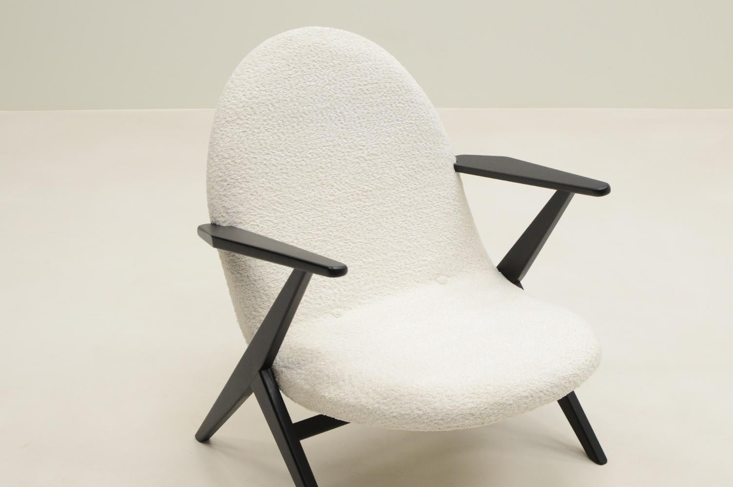 Milieu du XXe siècle Fauteuil design vintage, Pays-Bas des années 1960. en vente