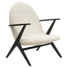 Fauteuil design vintage, Pays-Bas des années 1960.