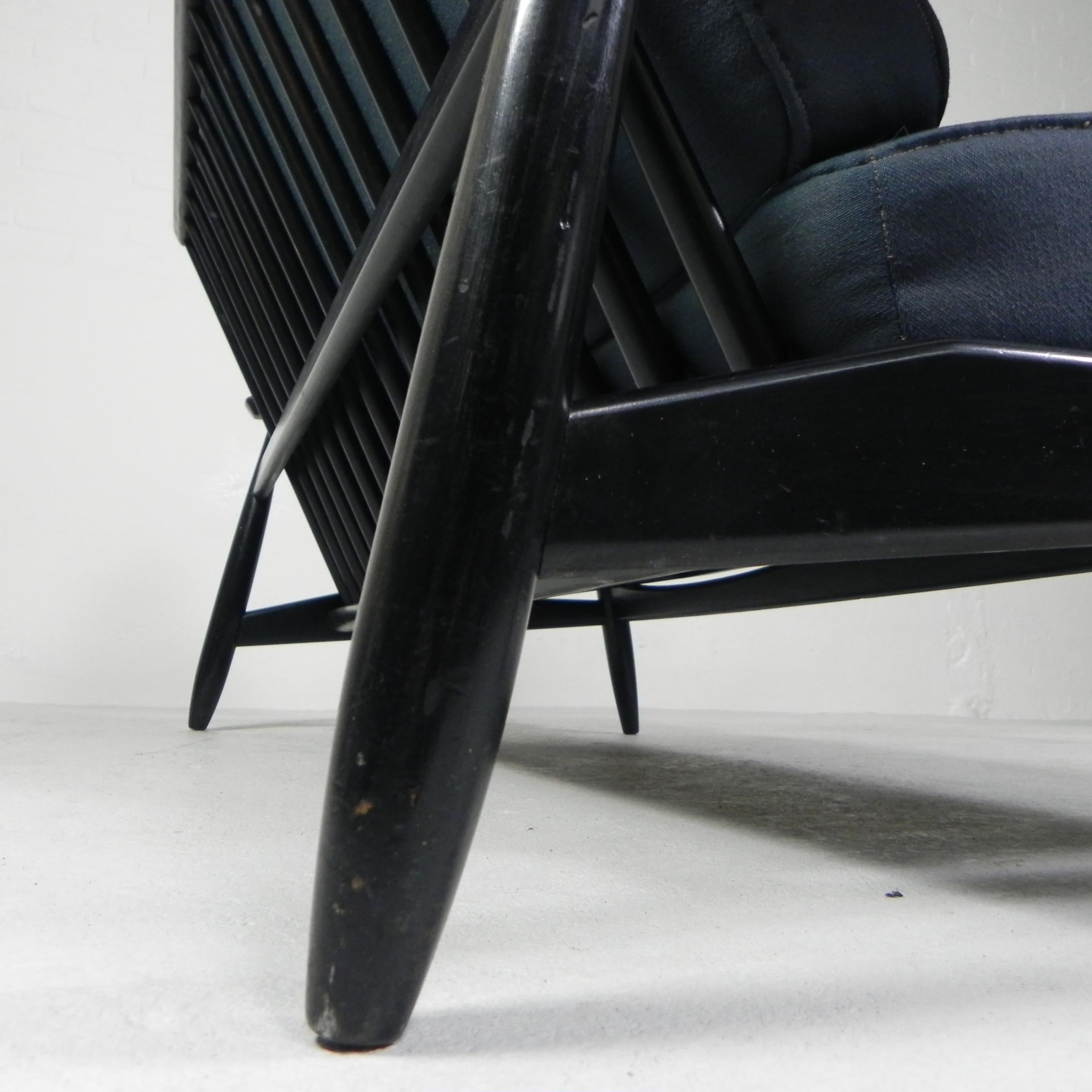Vintage design bench from the 1960s in the style of Viko Baumritter For Sale 10