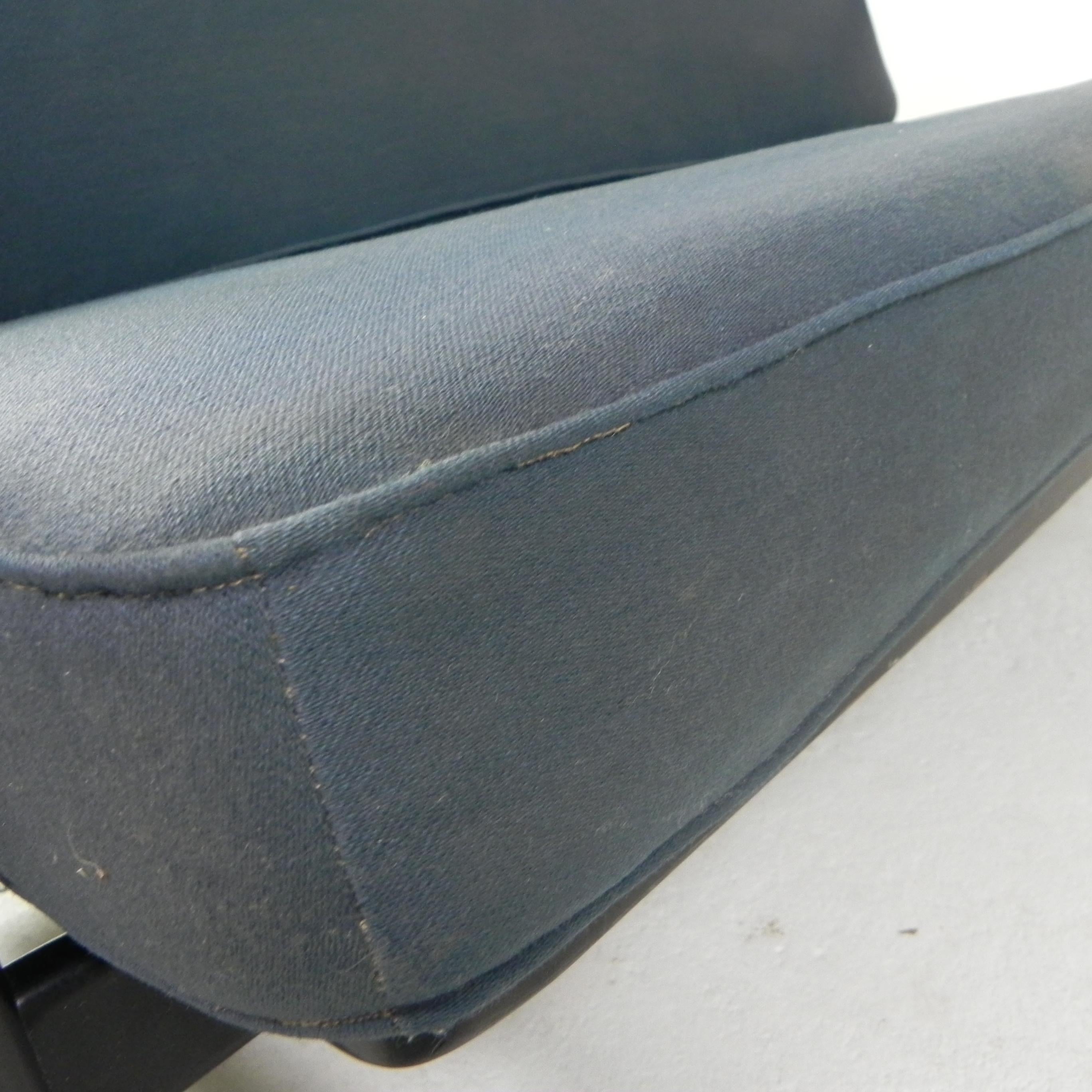 Vintage design bench from the 1960s in the style of Viko Baumritter For Sale 11
