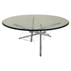 Mesa de centro de diseño vintage Cassina Theodore Waddell 1973