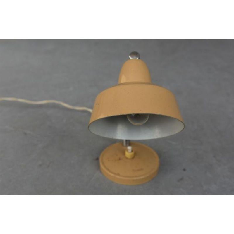 Laqué Lampe de bureau en laque crème au design vintage, années 80 en vente