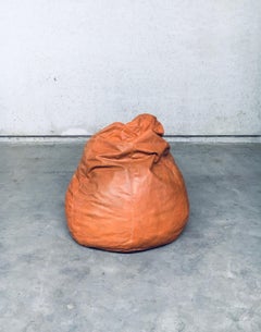 Sac en cuir patchwork à motifs vintage, Italie, années 1970