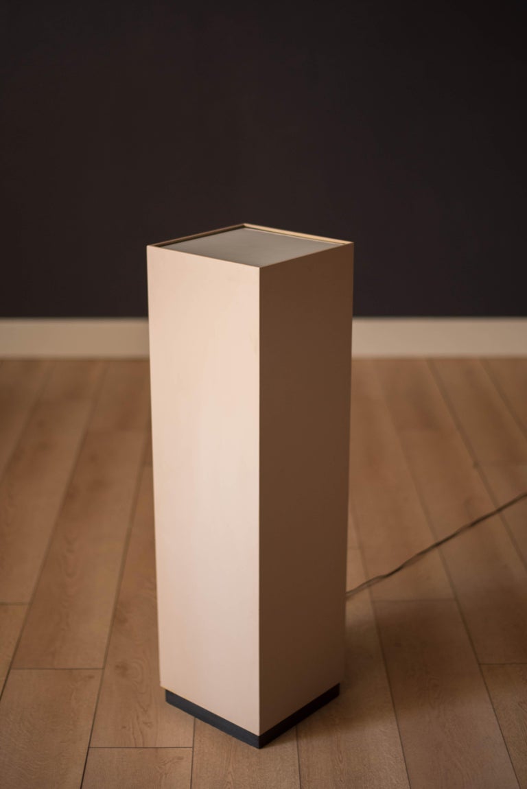 Vintage Design Line Pedestal Lamp Stand by Bill Curry at 1stDibs | lamp ...