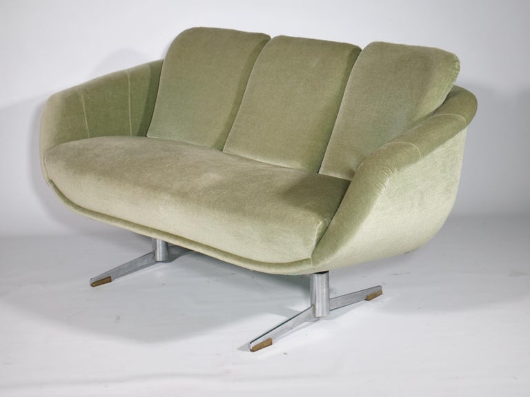 Vintage Design Sofa Mid-Century Couch Space Age 60er 70er Jahre For Sale at  1stDibs