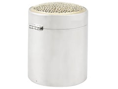 Boîte anglaise en argent sterling de style design vintage par Anthony Gordon Elson