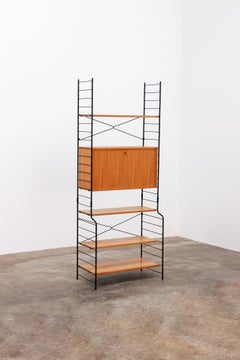 Vintage Design WHB Wall unit or string regal color oak, 1960