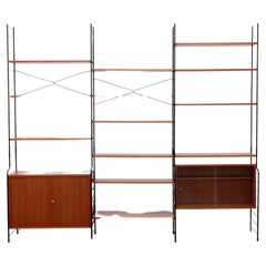 Vintage Design WHB Wall unit or string regal color walnut, 1960