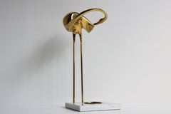 Vintage Design Willy Daro Flamingo Umbrella Stand Hollywood Regency Brass 1960