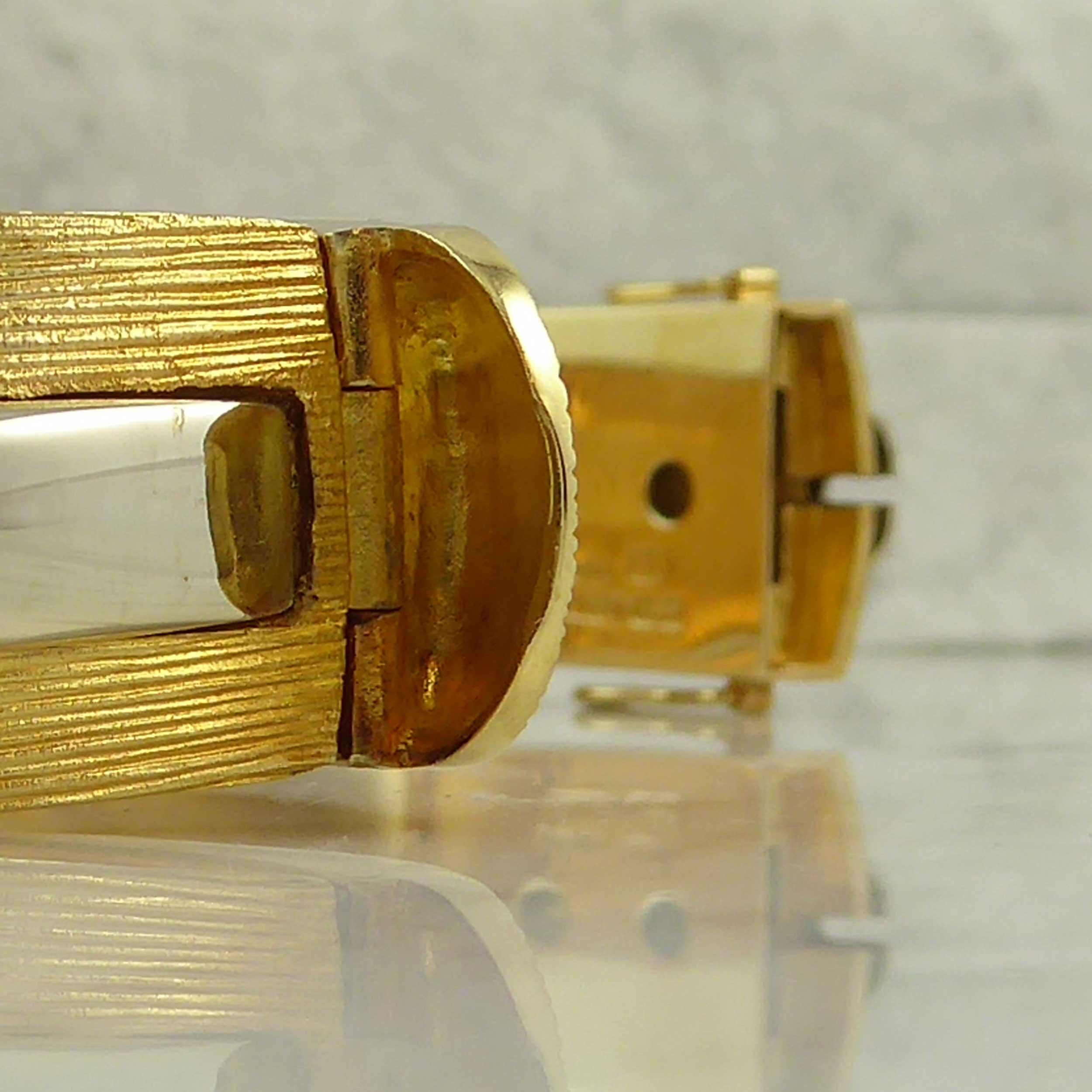 Vintage Designer Bracelet 1974, Lapponia Finland, Yellow and White Gold, Nordic For Sale 1