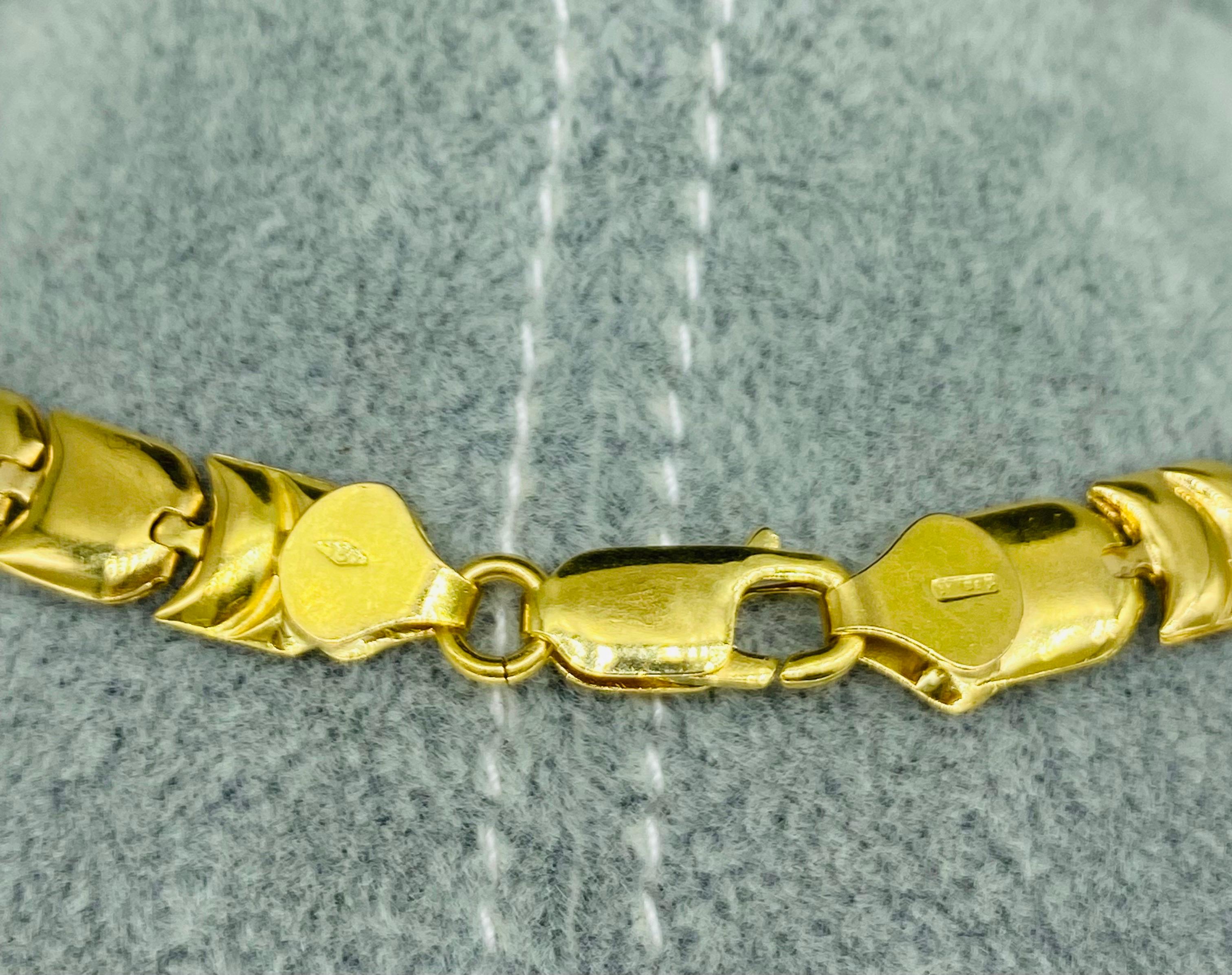 gold chain italian design