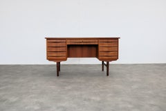 vintage desk  1960s  teak  Danish