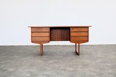 vintage desk  1960s  teak  Danish