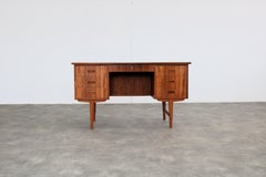 vintage desk  1960s  teak  Danish