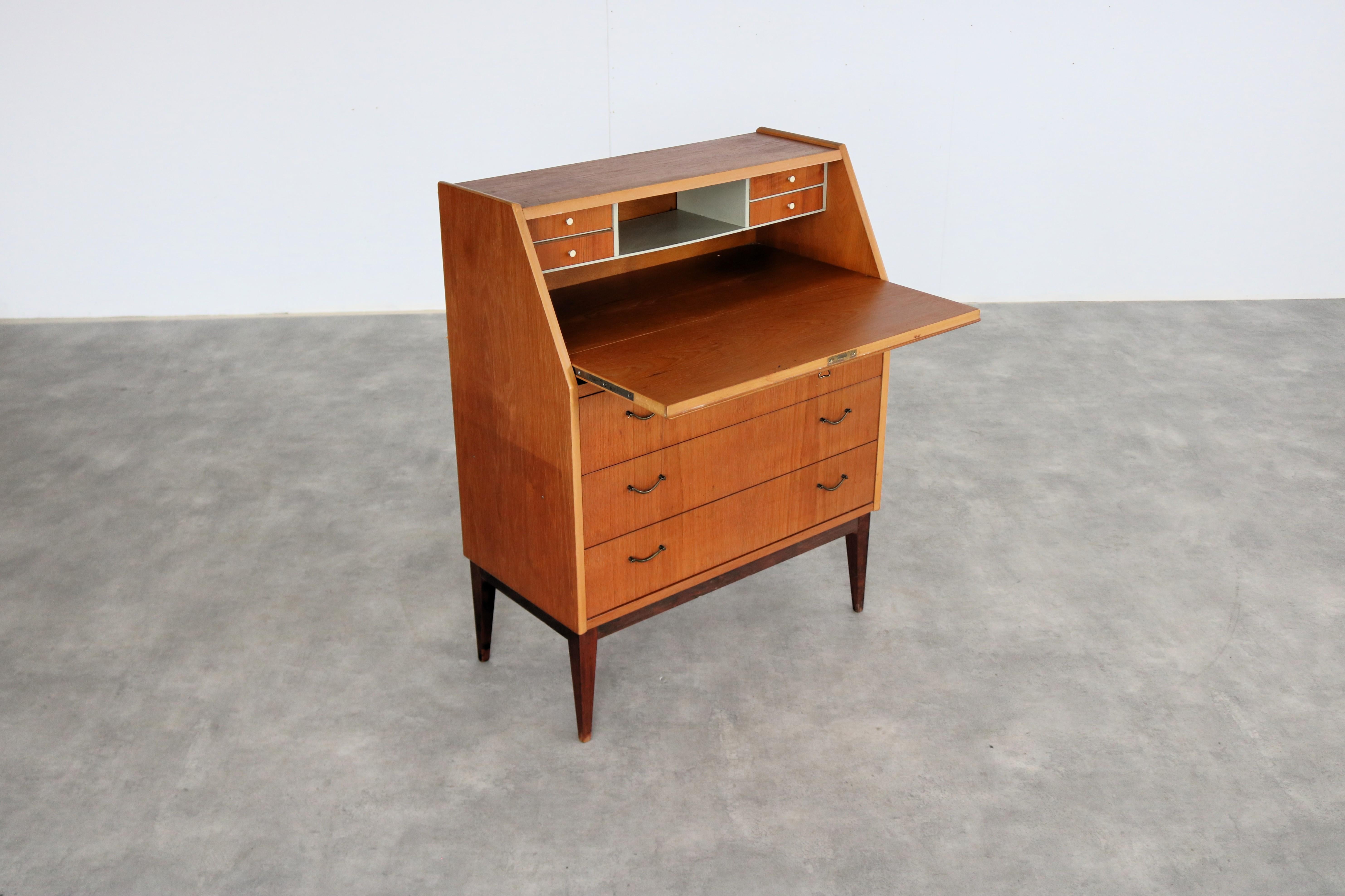 Ottone Scrivania vintage  mobile  1960s  Svezia in vendita