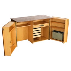 vintage desk cabinet 1960s Swedish