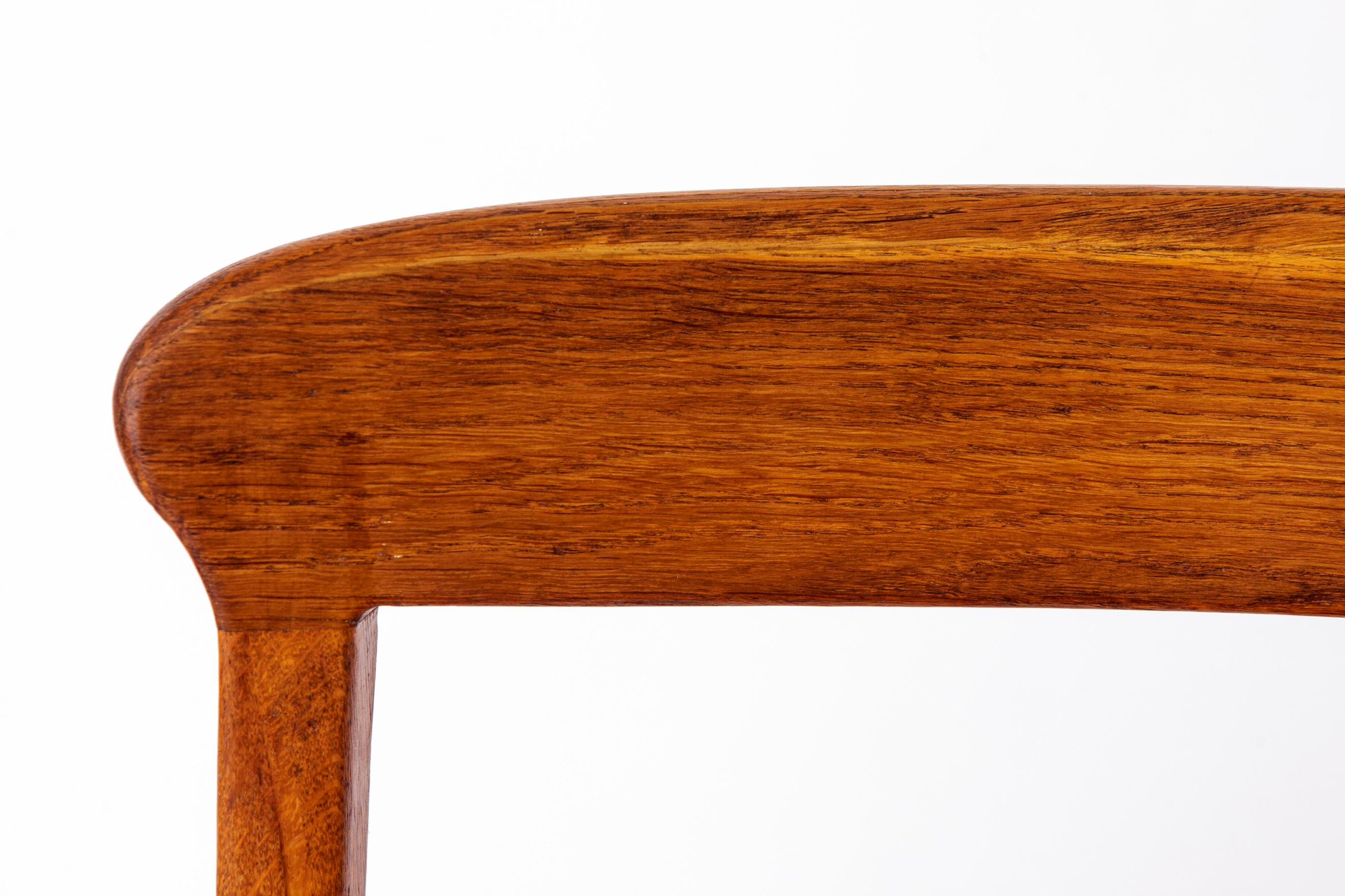 Mid-Century Modern Vintage Desk Chair 1960s - Oak Wood, Danish