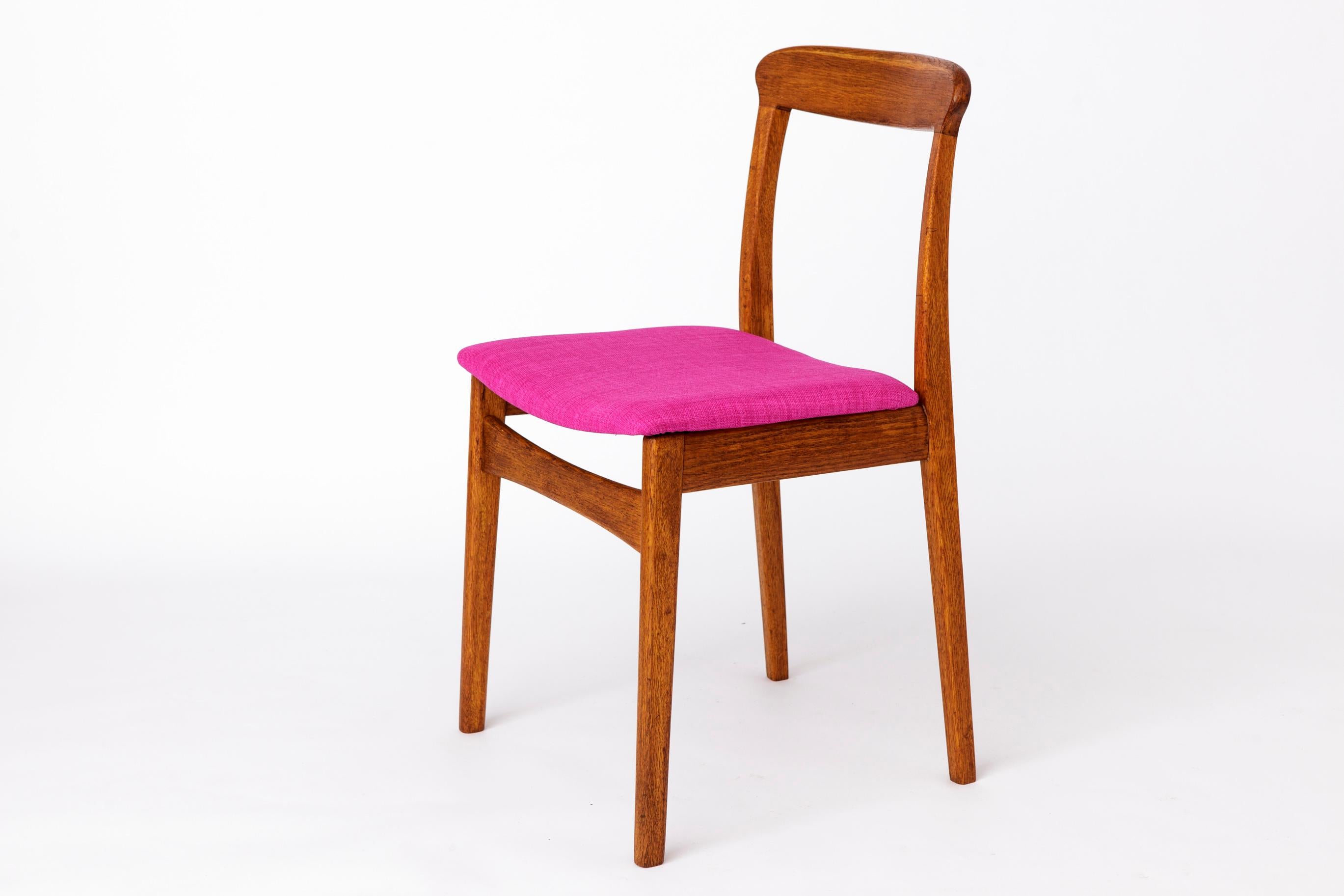Vintage Desk Chair 1960s - Oak Wood, Danish In Good Condition In Hannover, DE